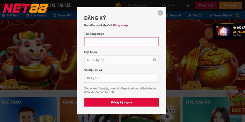 NET88 - Chơi Cá Cược Xanh Chín, Thưởng Lớn Nhất Hiện Nay 2 Hướng dẫn vào chơi nhanh chóng tại nhà cái