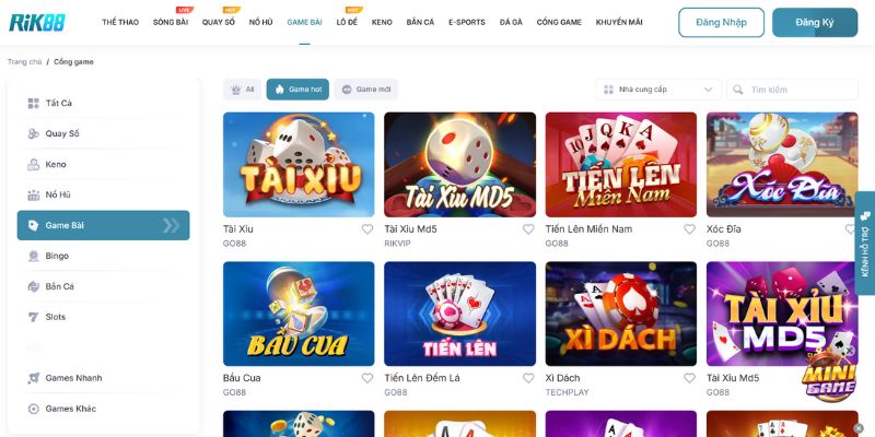 RIK88 - Điểm Đến Giải Trí Trực Tuyến Đáng Tin Cậy Nhất 2025 3 Trải nghiệm game bài đổi thưởng đỉnh cao tại RIK88